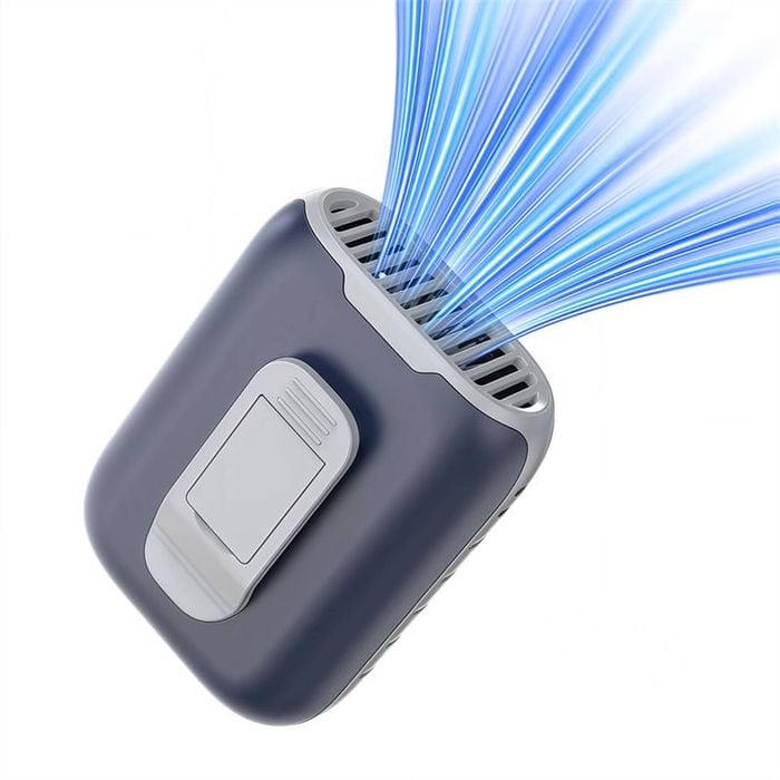 Clip-On Personal Body Cooling Neck Fan