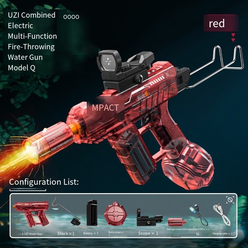Automatic Reload Electric Water Gun with Light