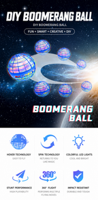 DIY Flying Boomerang Ball