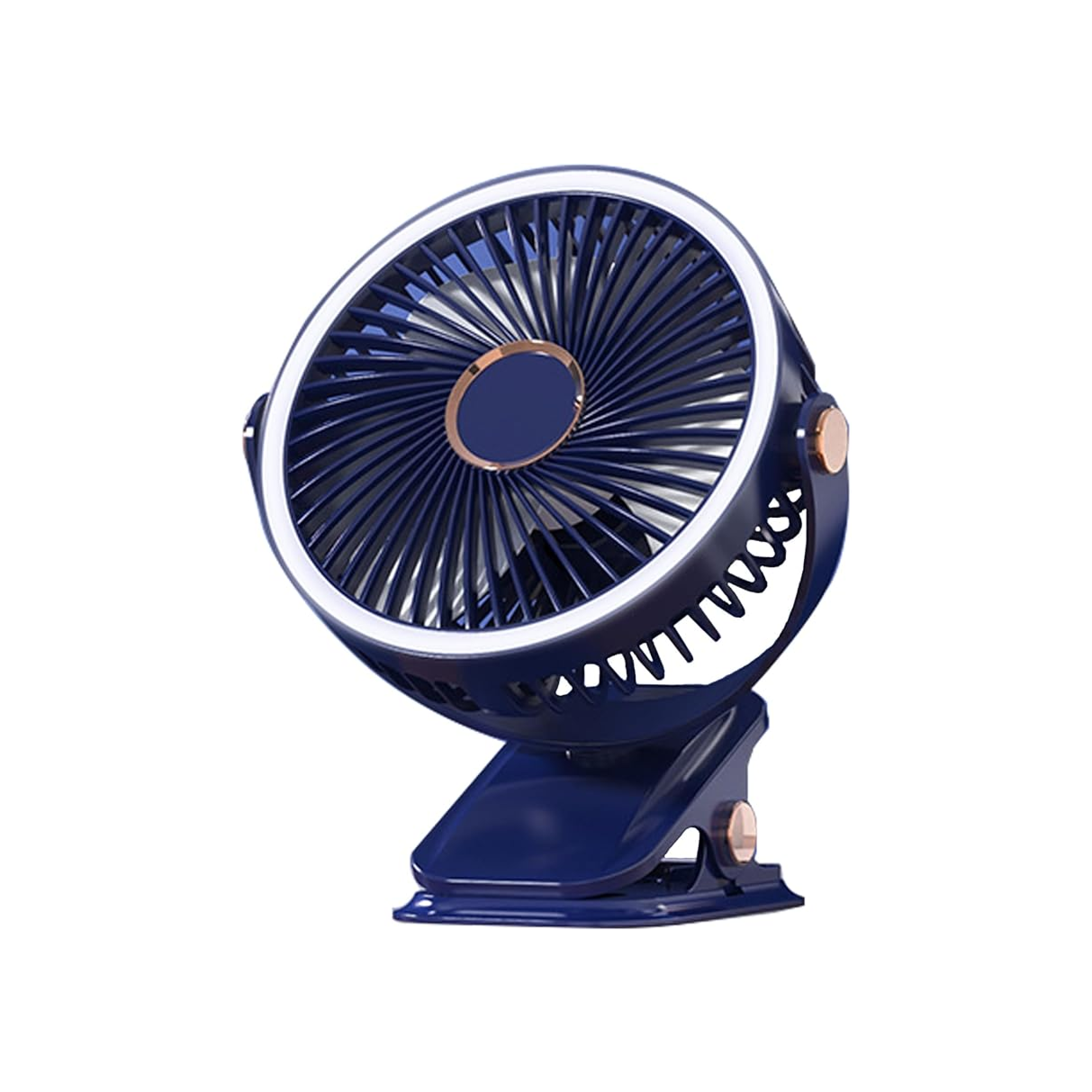3-in-1 Portable USB Rechargeable Clip-on Fan