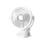 3-in-1 Portable USB Rechargeable Clip-on Fan
