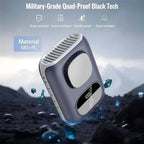 Clip-On Personal Body Cooling Neck Fan
