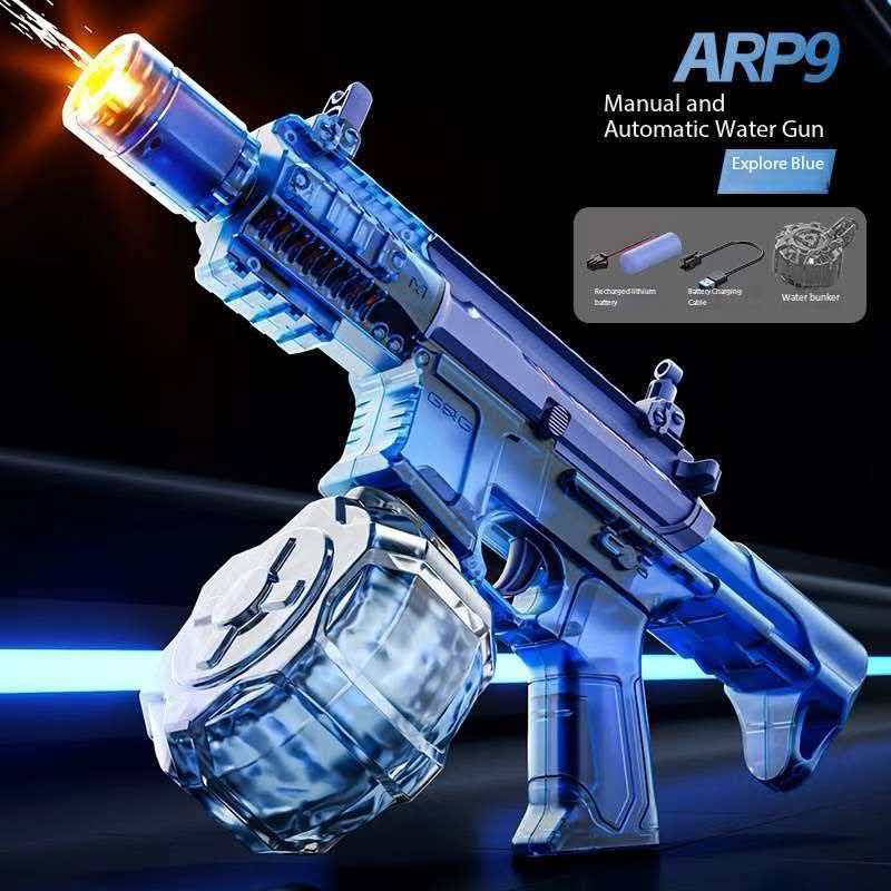 Electric Automatic Water Gun – Rechargeable High Capacity Water Blaster with Drum Tank Secondary image