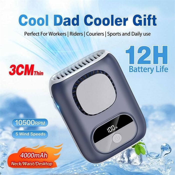 Clip-On Personal Body Cooling Neck Fan Main image
