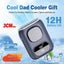 Clip-On Personal Body Cooling Neck Fan