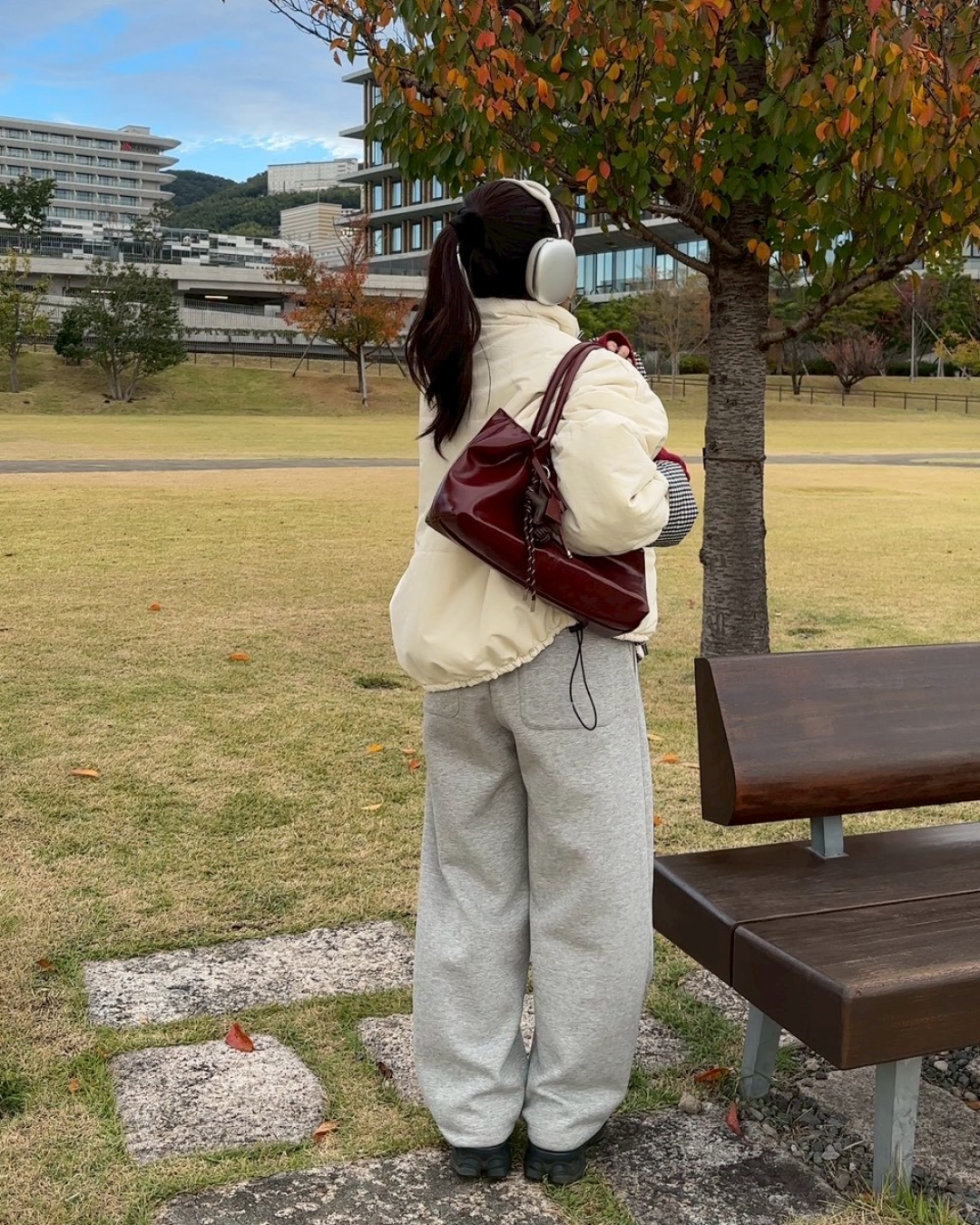 ギンガムチェックリバーシブルジャケット