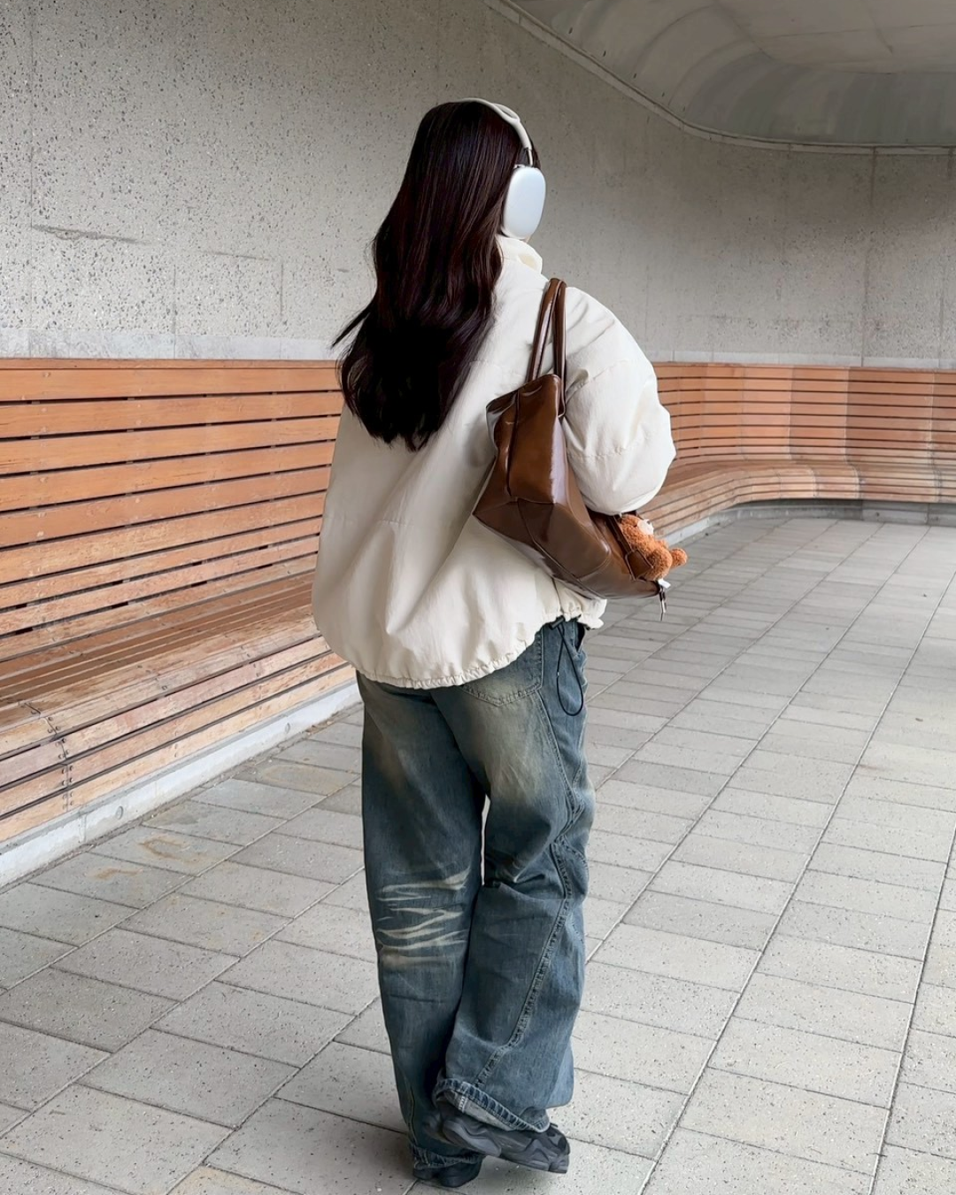 ギンガムチェックリバーシブルジャケット