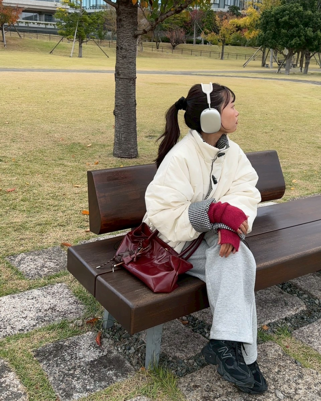 ギンガムチェックリバーシブルジャケット