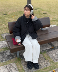 ギンガムチェックリバーシブルジャケット