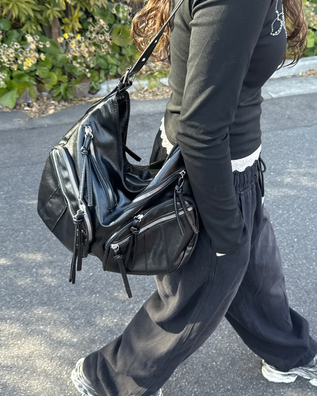 ビックポケットショルダーバッグ