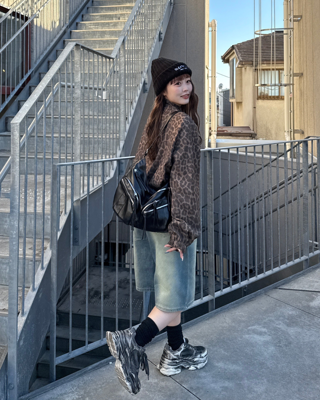 ビックポケットショルダーバッグ