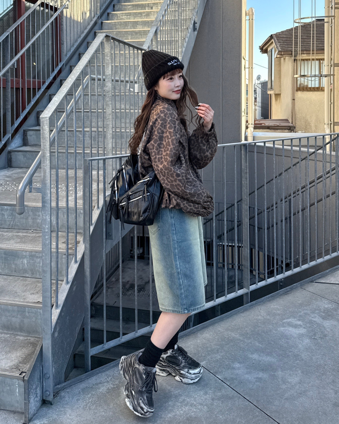 ビックポケットショルダーバッグ