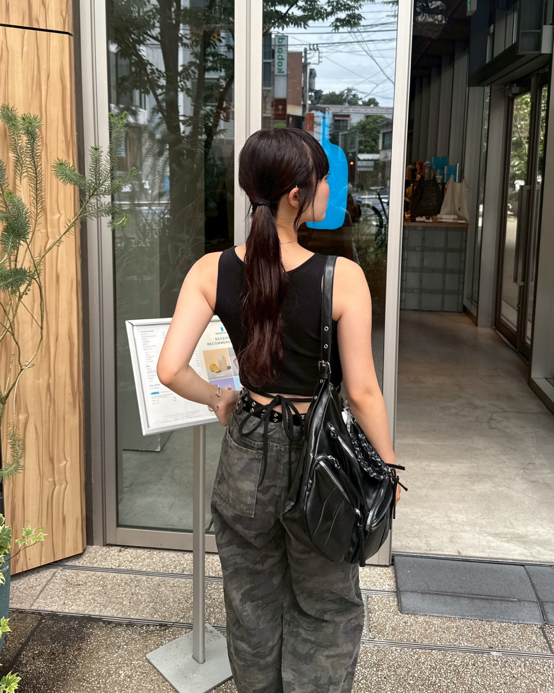 ビックポケットショルダーバッグ