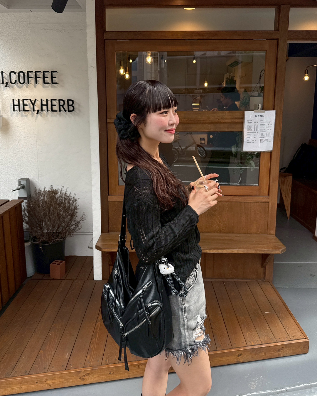 ビックポケットショルダーバッグ