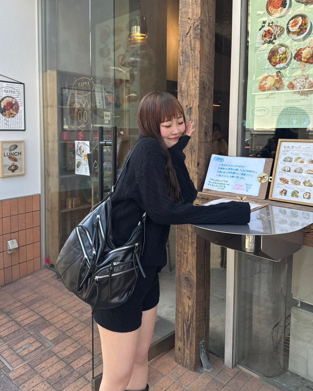 ビックポケットショルダーバッグ