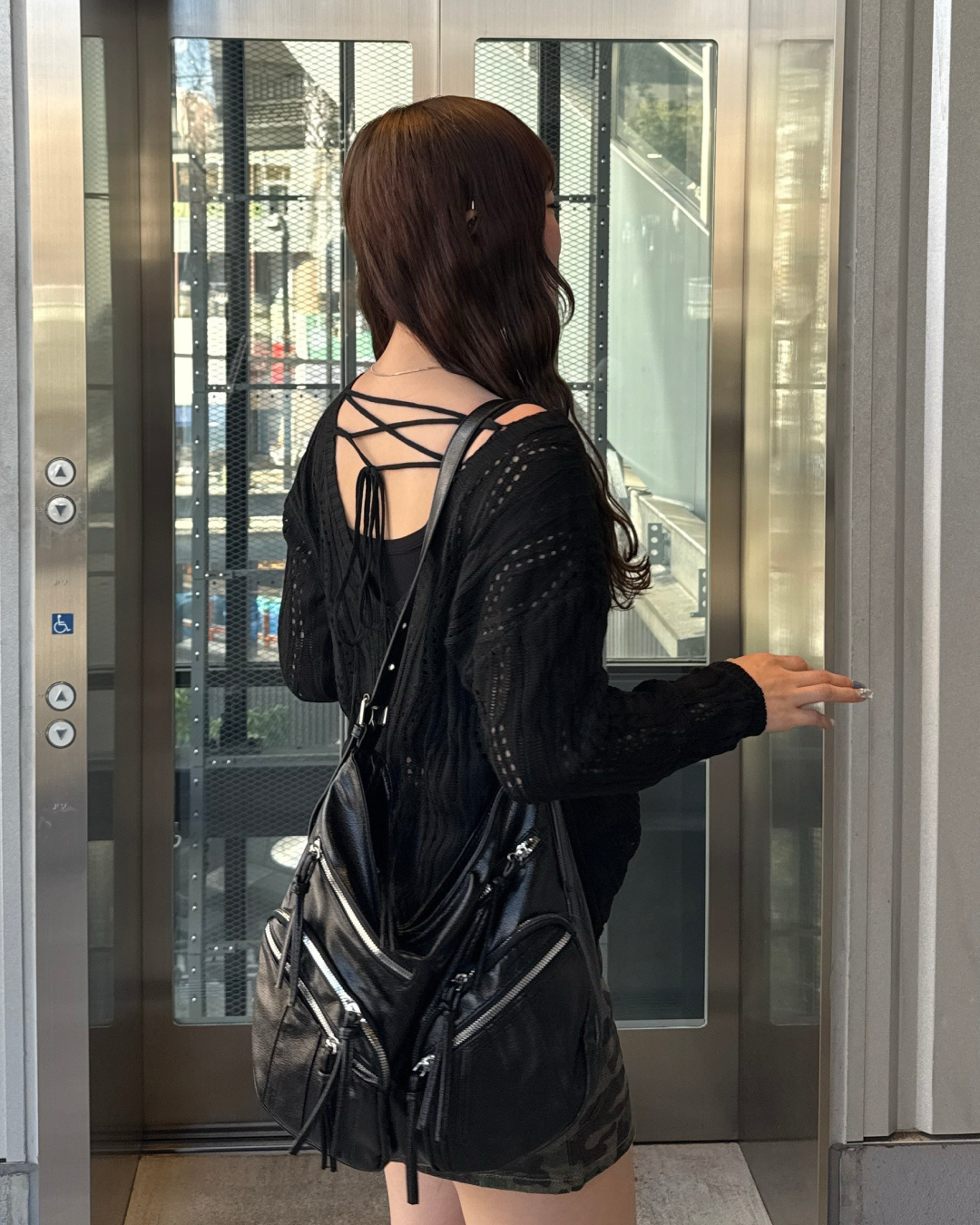 ビックポケットショルダーバッグ