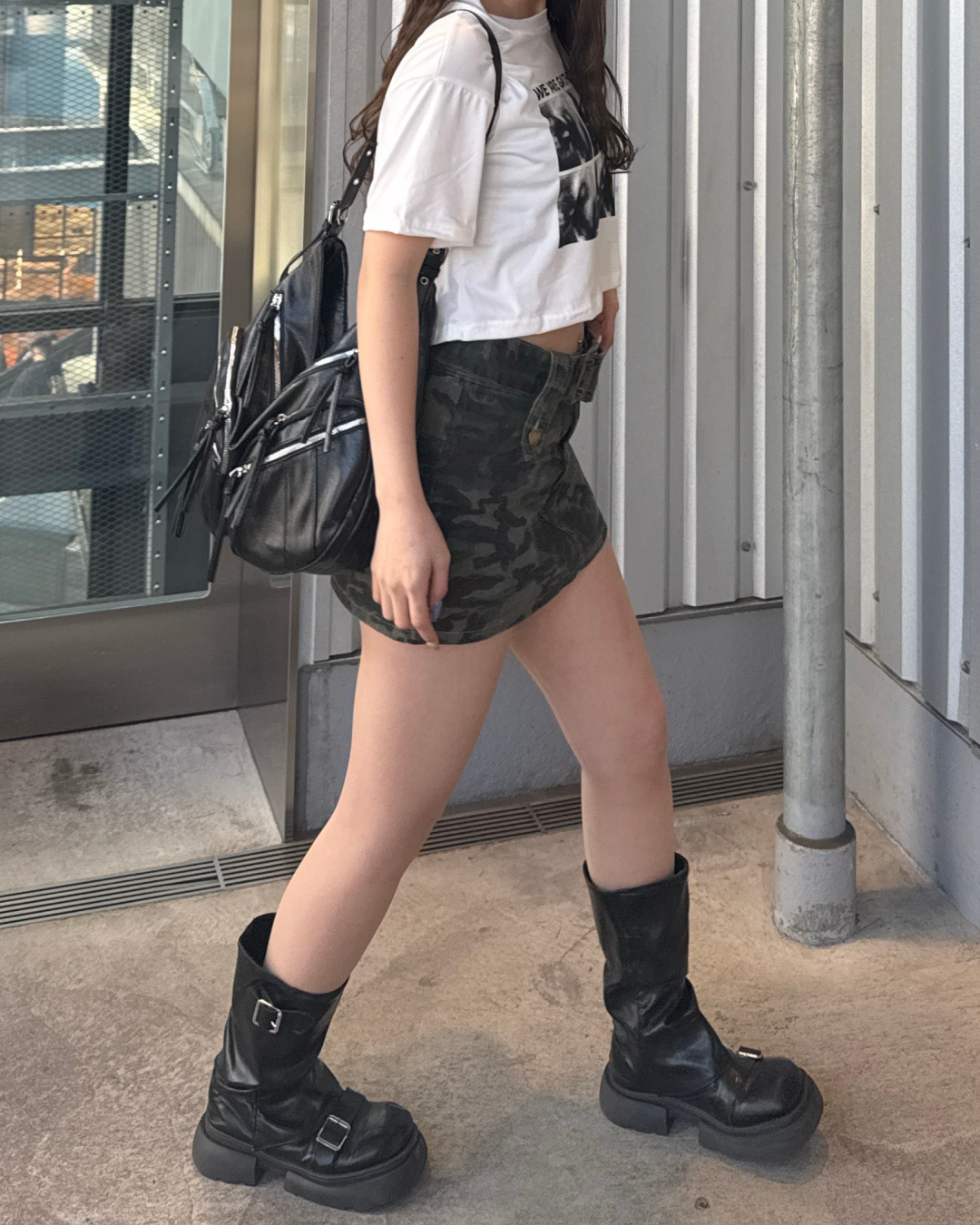 ビックポケットショルダーバッグ