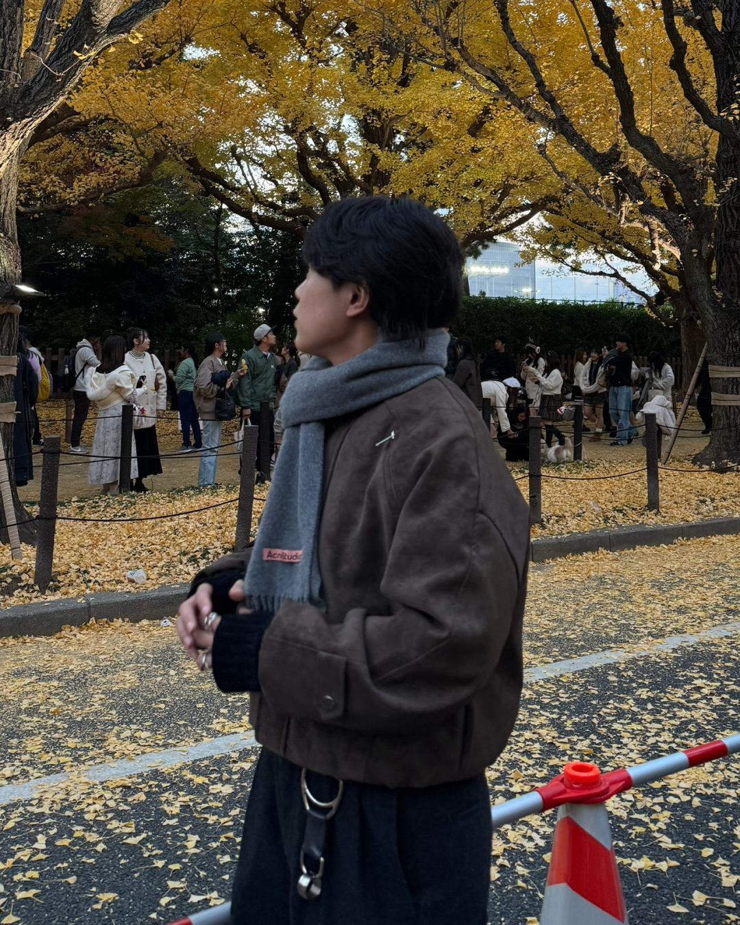 ウォッシュ加工ジャケット