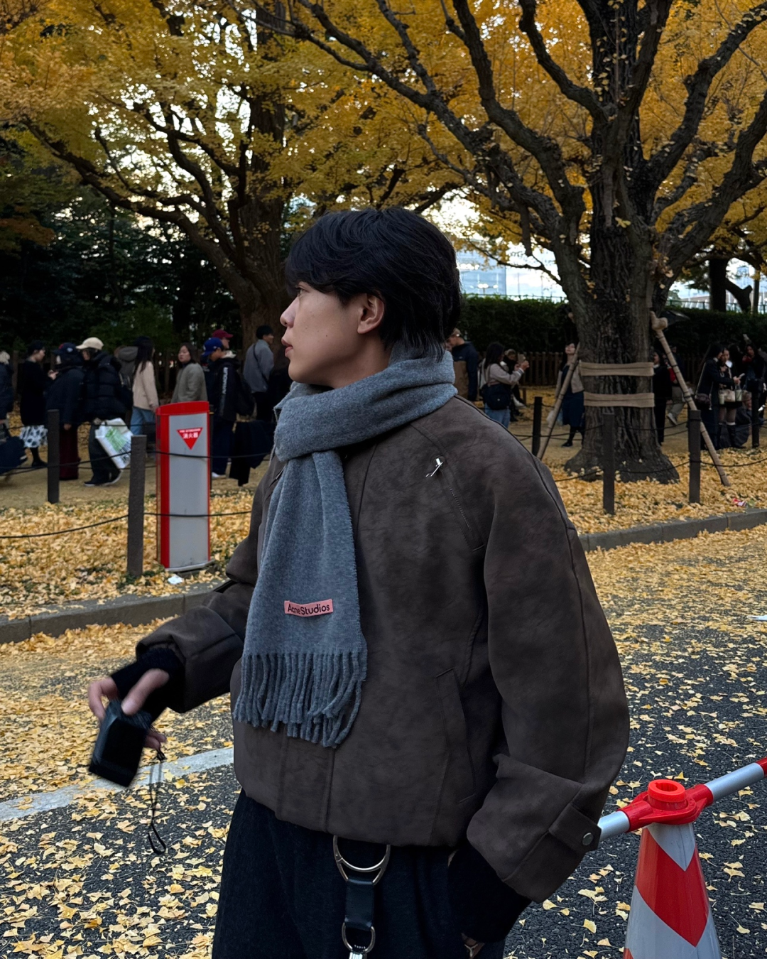 ウォッシュ加工ジャケット