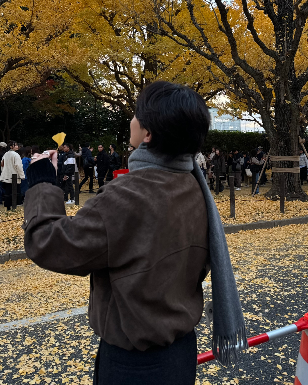 ウォッシュ加工ジャケット