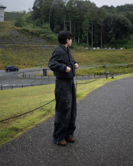 ウォッシュ加工ジャケット