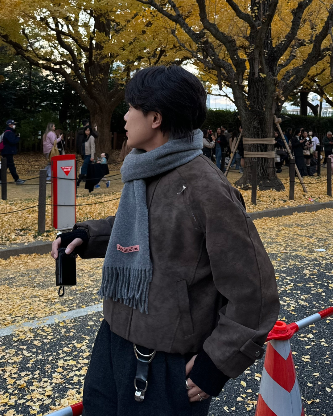 ウォッシュ加工ジャケット