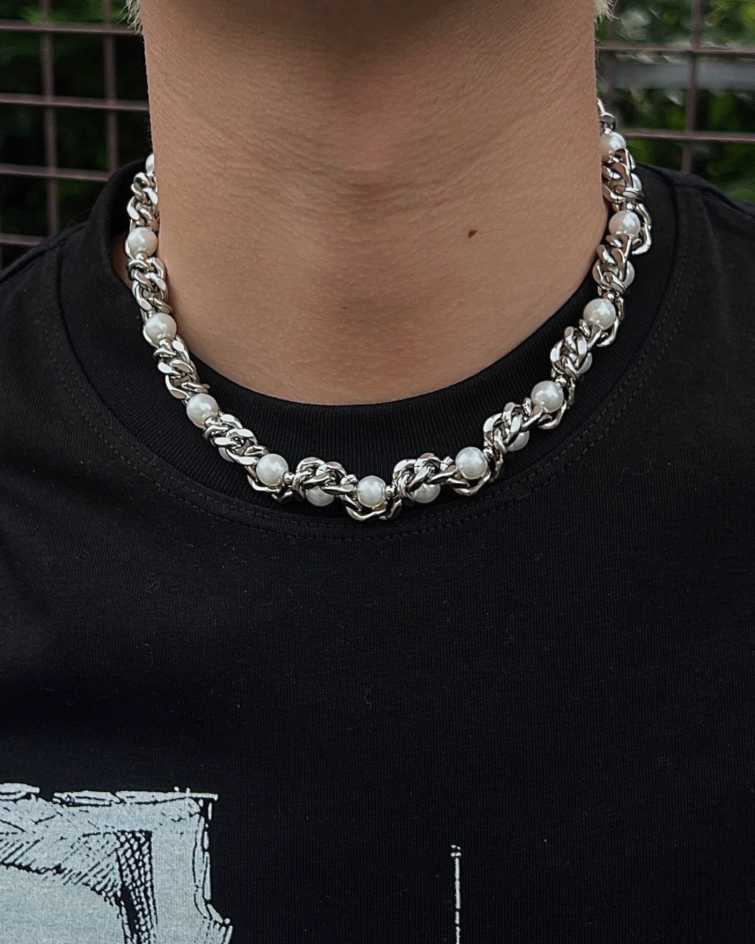 コンビネーションパールネックレス