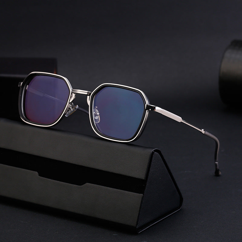 Stylish Square-Frame UV-Protection Sunglasses