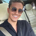 Stylish Square-Frame UV-Protection Sunglasses