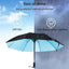 3-in-1 Cooling Umbrella – Portable Fan, Misting Spray & UV Protection