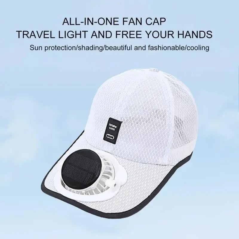 Cap with Solar Fan Secondary image