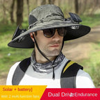 Solar Powered Fan Hat